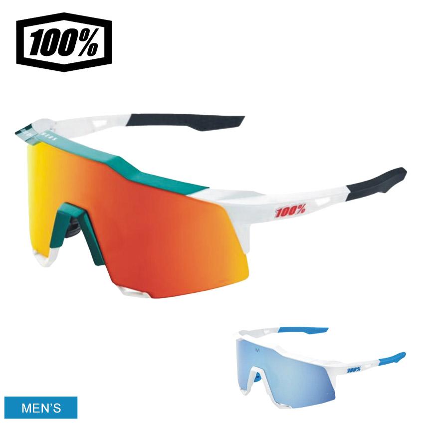 ワンハンドレッド サングラス メンズ 100％ 60007 グリーン ホワイト