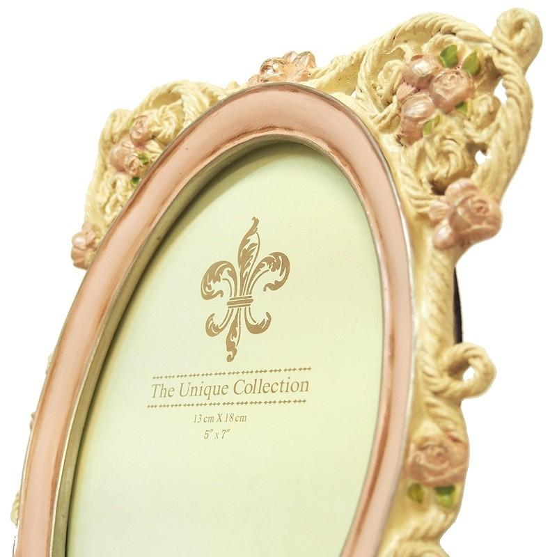 アンティーク調 フォトフレーム （飾り×ローズ） : 雑貨ロビン ヤフー