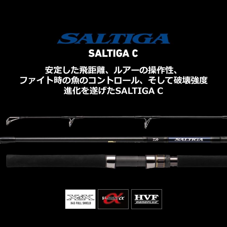 DAIWA（ダイワ） ソルティガ C 81-5 オフショアキャスティングロッド