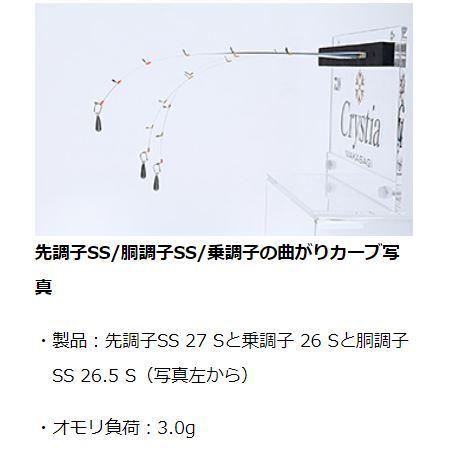 DAIWA（ダイワ） クリスティア ワカサギ 穂先 先調子 SS 27cm SSS/SS/S