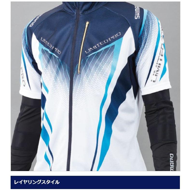 シマノ（SHIMANO） フルジップシャツLIMITED PRO(半袖) SH-012S M/L/XL