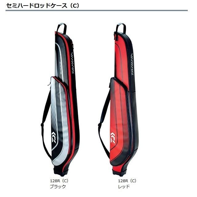 DAIWA（ダイワ） セミハードロッドケース−128R（C） レッド