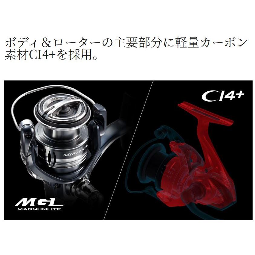 シマノ（SHIMANO） 22 ミラベル 2500S / スピニングリール : つり具の