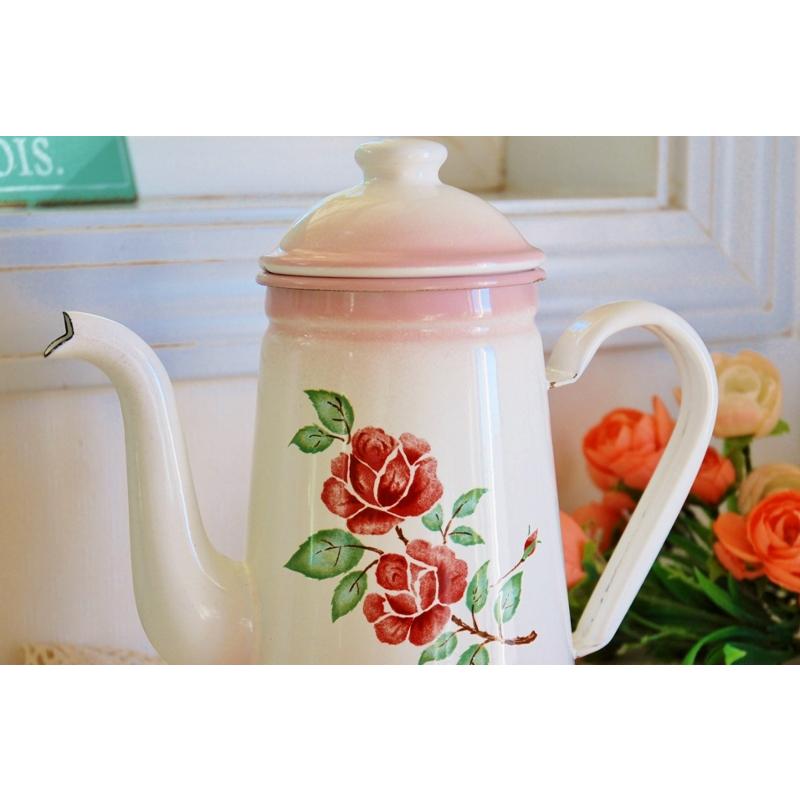 アンティーク・イマン imane スカーレットローズ コーヒーポット 1L