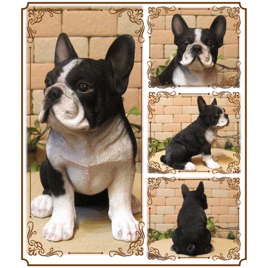 置物 動物 可愛い 犬の置物 フレンチブルドッグ リアルな フレブル