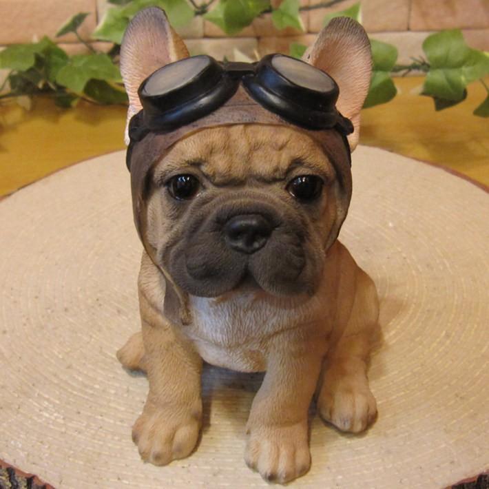 置物 動物 可愛い 犬の置物 フレンチブルドッグ ダンディードッグ