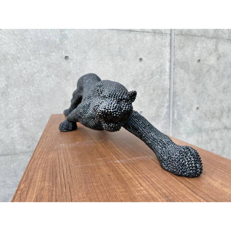 ブラックジャガー アート オブジェ インテリア おしゃれ 店舗 大型