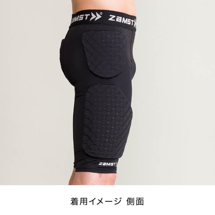 ザムスト 公式 BRAVE-PAD SHORTS zamst パッド付ショーツ スパッツ