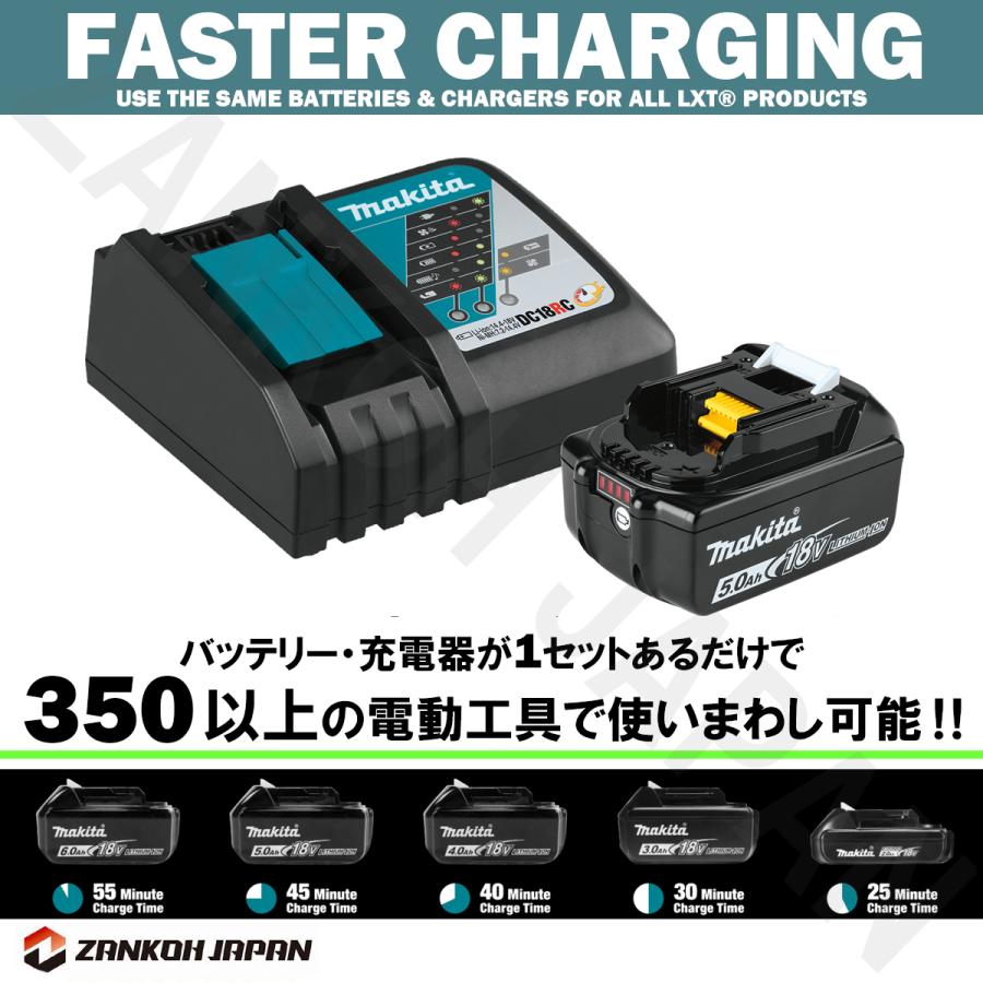 マキタ（makita） バッテリー 充電器 セット 18V 純正 BL1830B