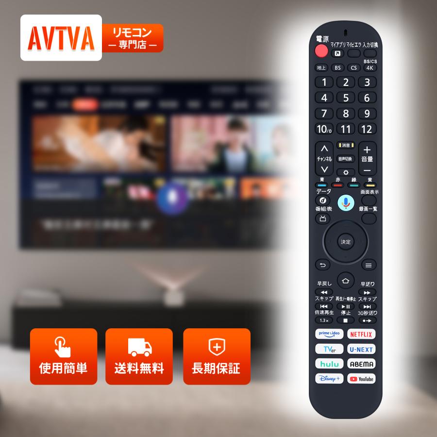 AVTVA N2QBYA000078 パナソニッ ク Panasonic 用の テレビリモコン TV