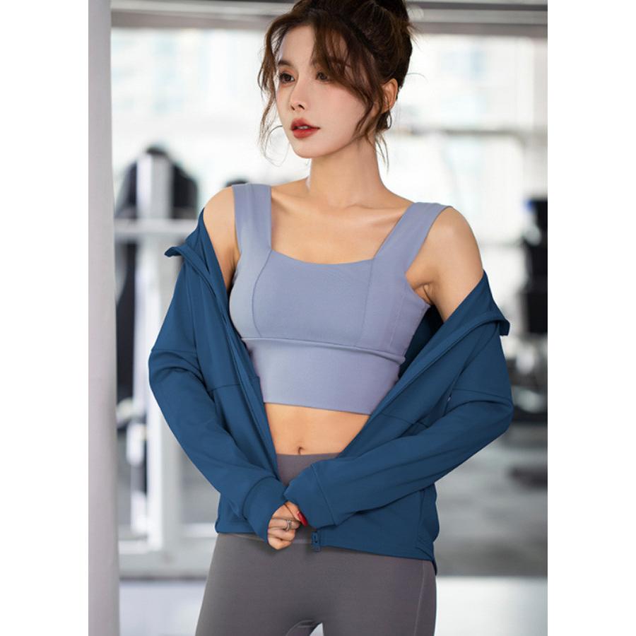 スポーツパーカー レディーススポーツウェア パーカー 長袖 トップス