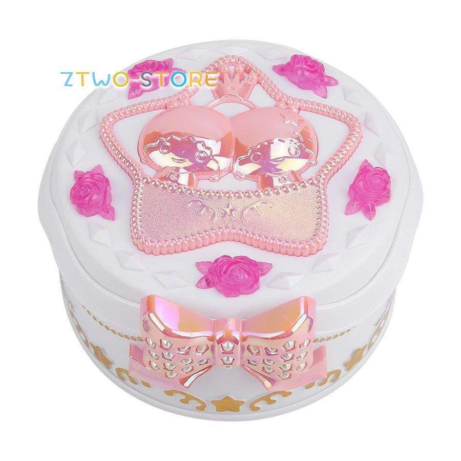 ジュエリーボックス、ジュエリーボックス おもちゃ 360度回転式女の子