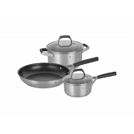 HI スタイルベーシック ヘンケルス ミディアム鍋・フライパン 3点