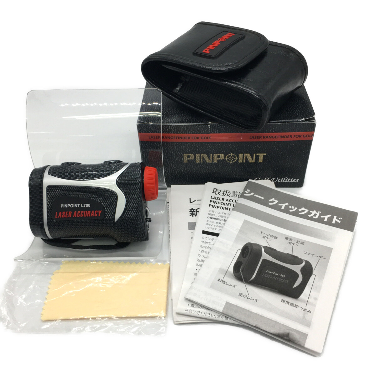 レーザーアキュラシー PINPOINT L700 ゴルフ用距離計 - 最安値・価格