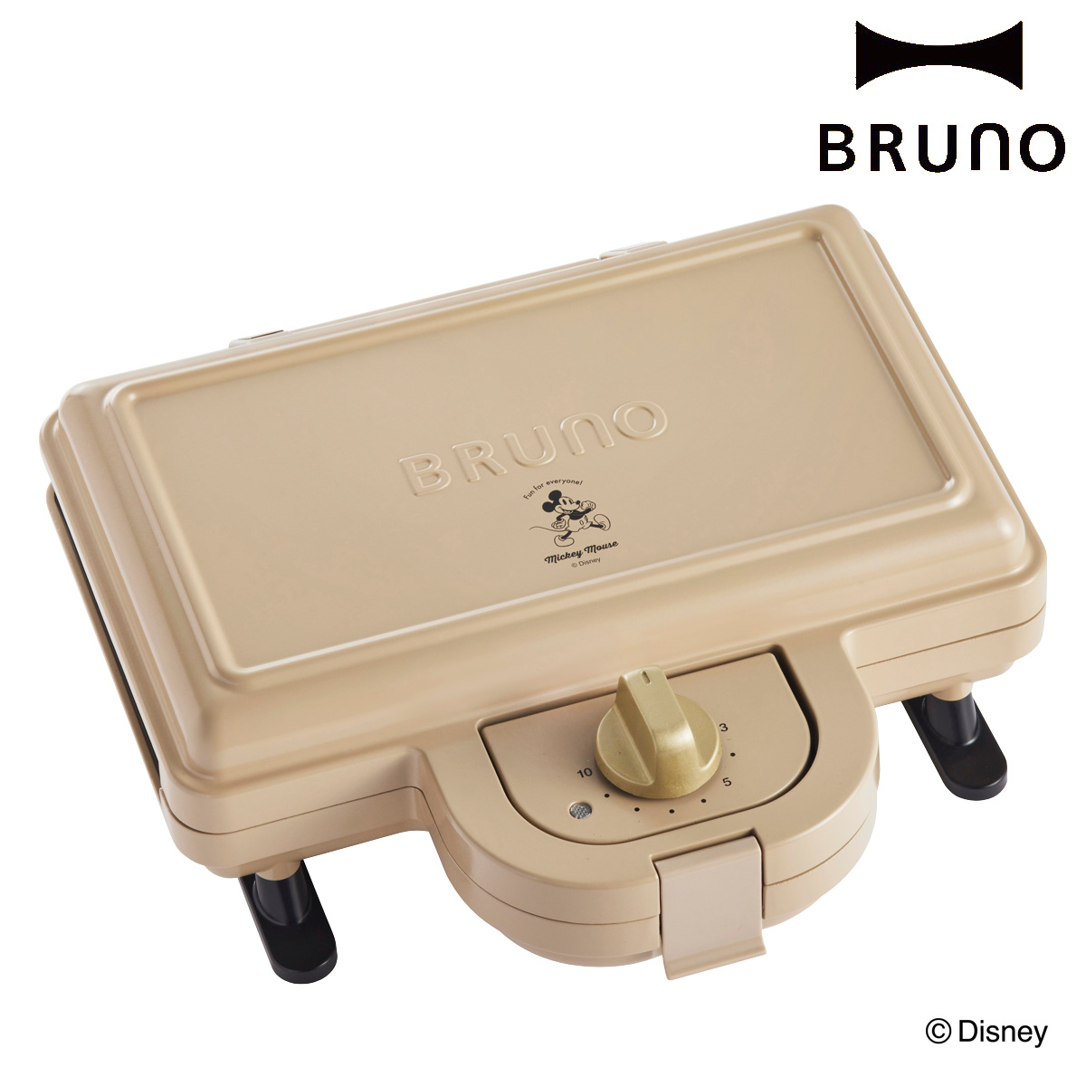 BRUNO BRUNO ムーミン ホットサンドメーカー ダブル BOE051-BGR