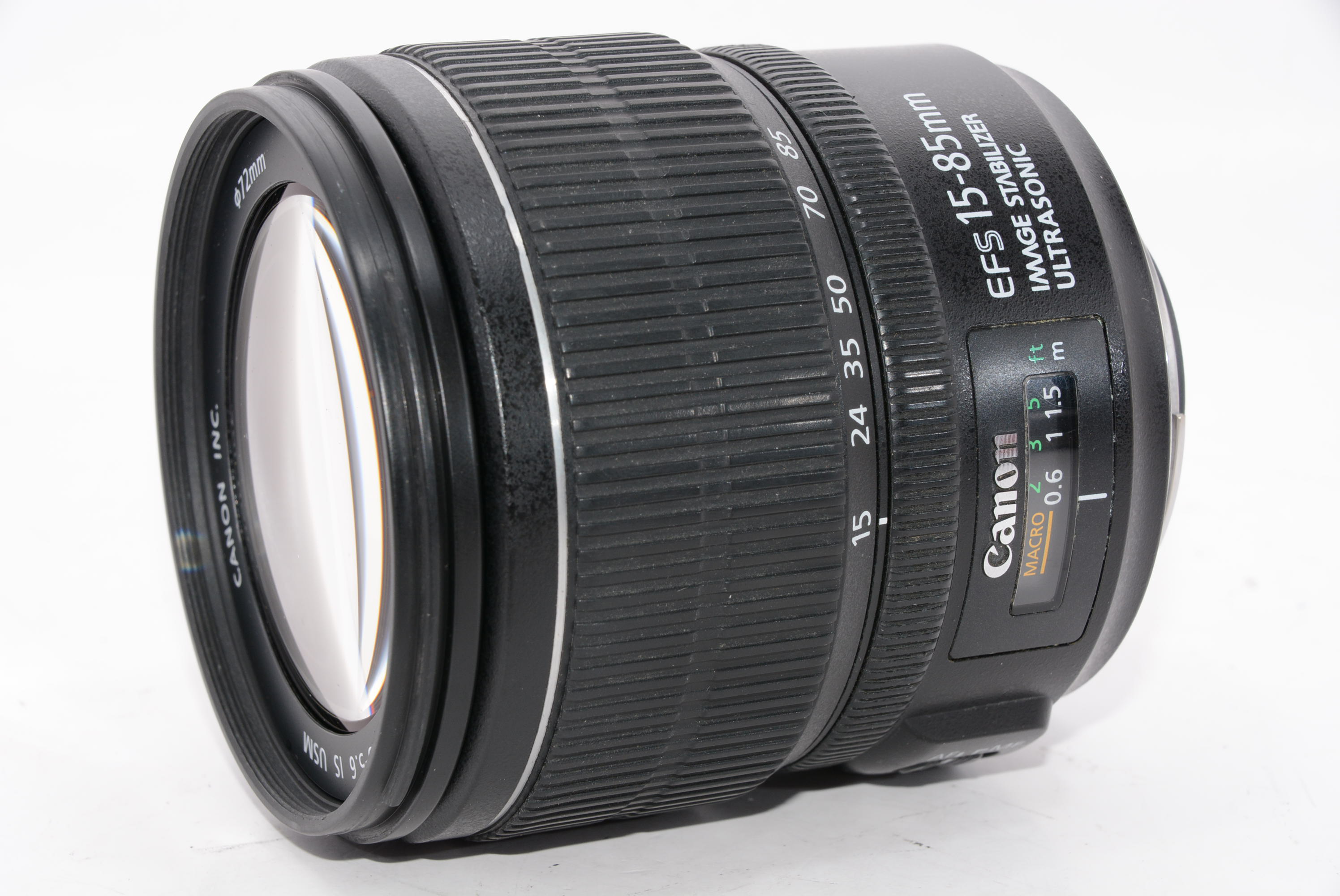 キヤノン EFレンズ EF-S15-85mm F3.5-5.6 IS USM 交換レンズ - 最安値