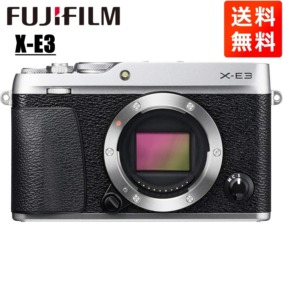 富士フイルム Xシリーズ FUJIFILM X-E3ボディ（シルバー） ミラーレス