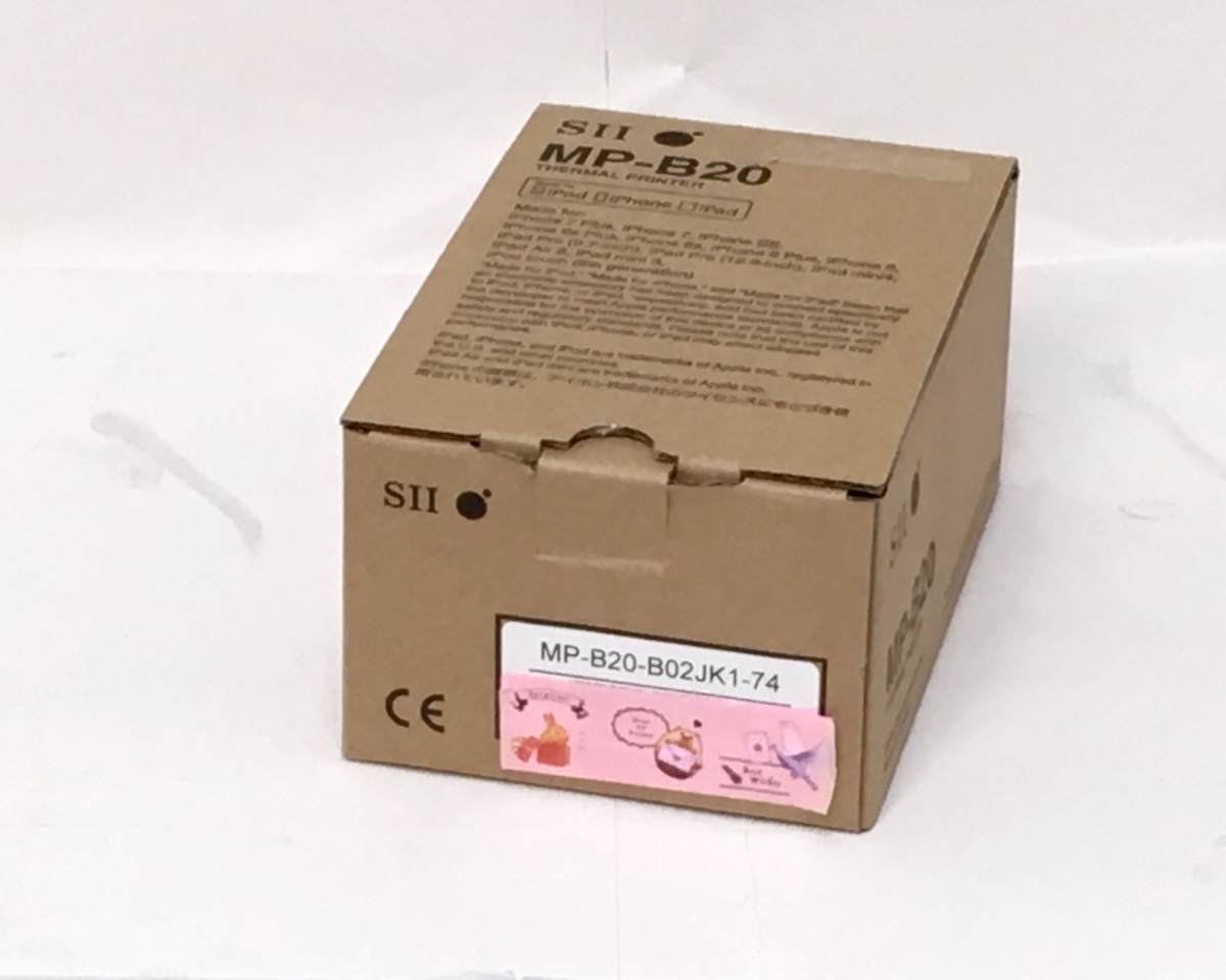 セイコーインスツル モバイルプリンタ MP-B20 MP-B20-B02JK1-74
