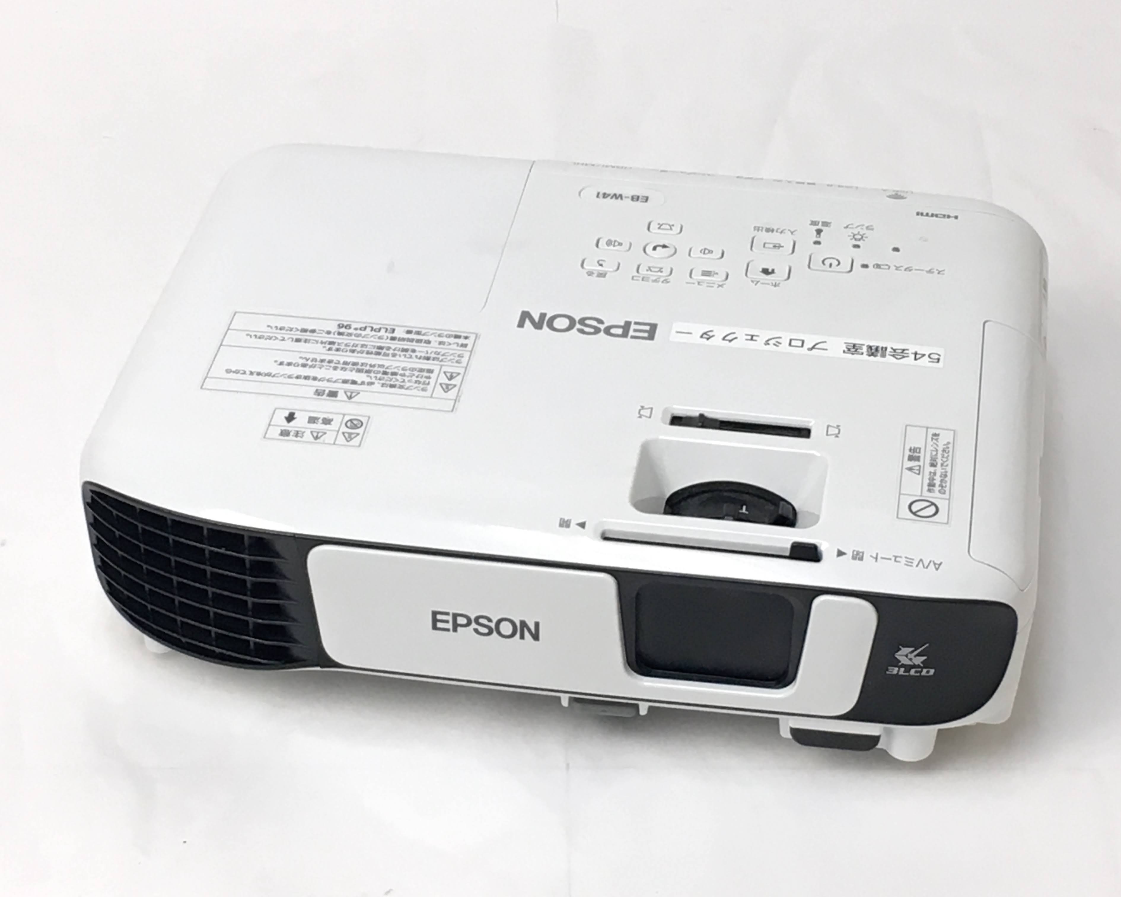 エプソン EB-W41（液晶方式 3600lm WXGA） プロジェクター本体 - 最