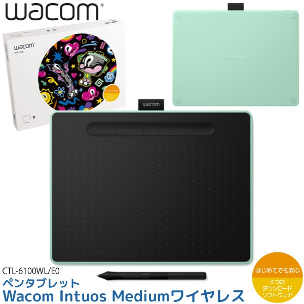 ワコム インテュオス Intuos Pro Medium PTH-660/K0 マウス、トラック