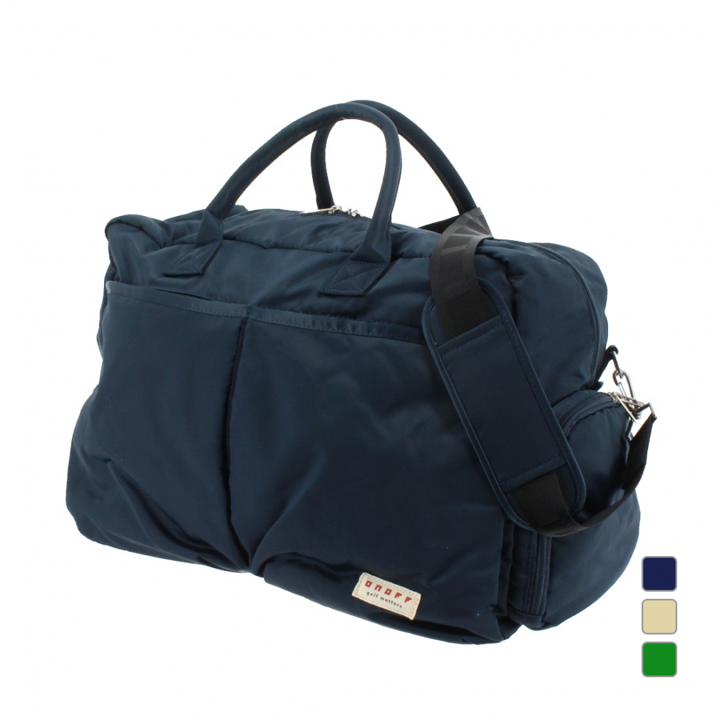 ONOFF ONOFF Boston Bag OV0424 64（ダークネイビー） ゴルフ ボストン
