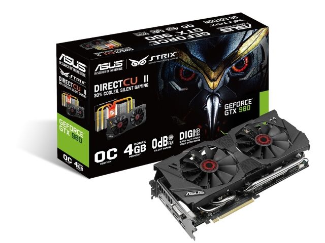 ASUS STRIX-GTX980-DC2OC-4GD5 グラフィックボード、ビデオカード - 最