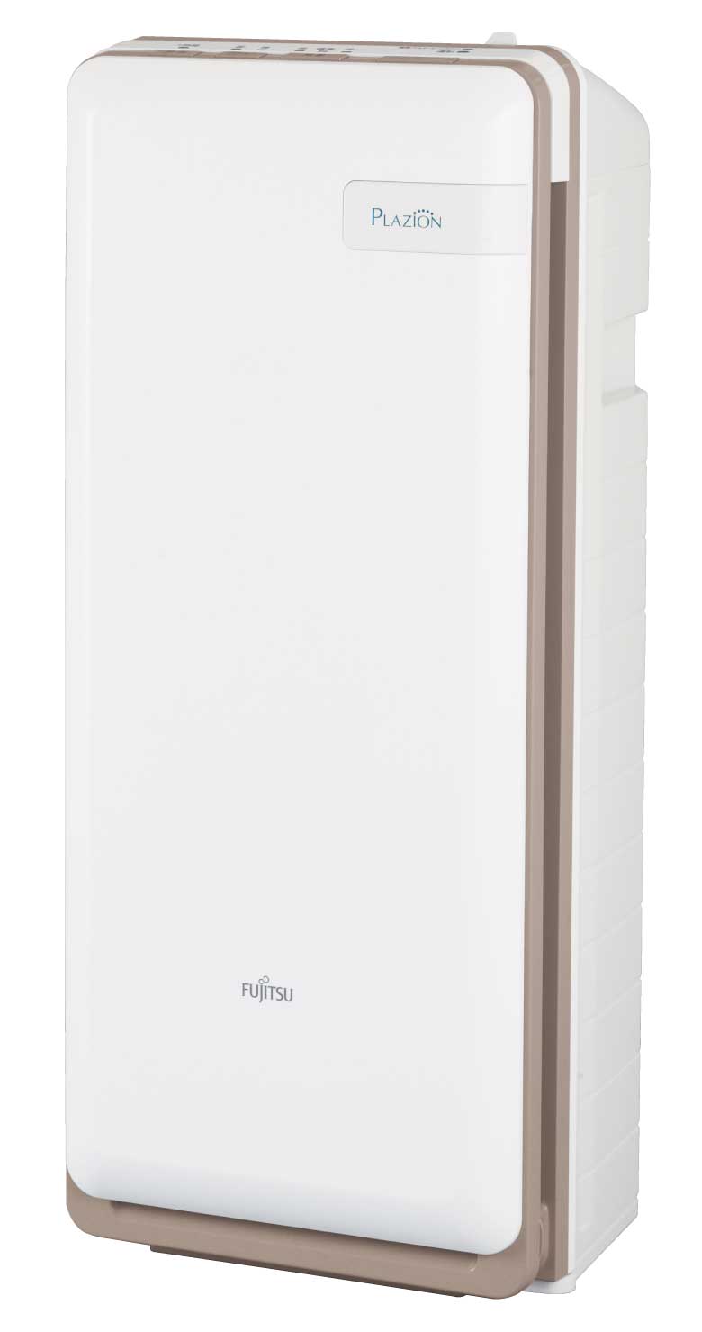 富士通 小型脱臭機 PLAZION ホワイト DAS-15R-W 脱臭機、消臭機 - 最