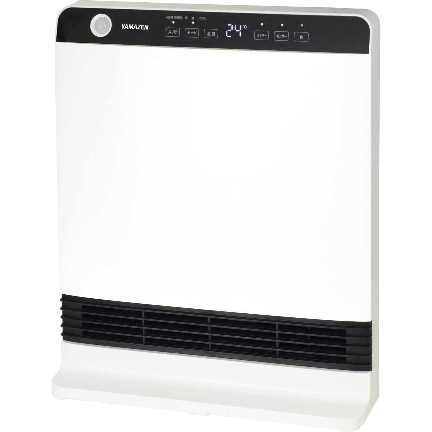 山善 脱衣所温風ヒーター DFX-RJ12（W）（ホワイト） セラミックファン