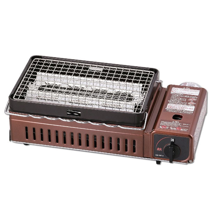 イワタニ カセットフー 炉ばた焼器 炙りや（メタリックブラウン）CB