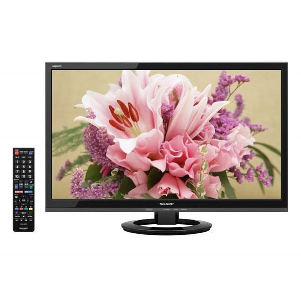 シャープ AQUOS LC-22K30-B ［22V型 ブラック］ 液晶テレビ、薄型