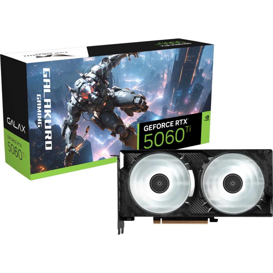 玄人志向 GG-RTX5060Ti-E16GB/OC/DF ［玄人志向 GALAKURO GAMING