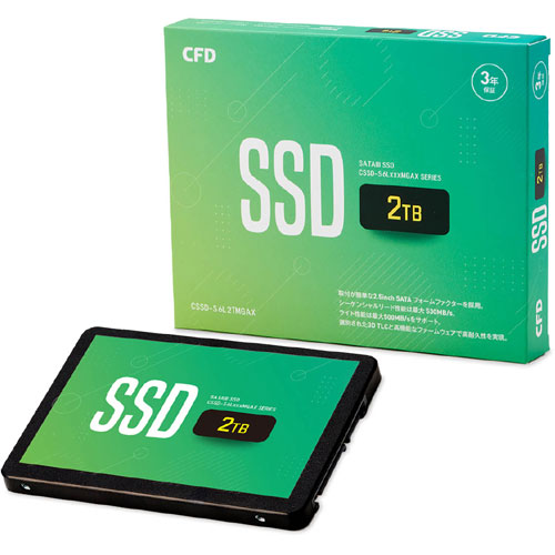 CFD販売 CSSD-S6L1TMGAX ［MGAX 2.5インチ SATA 1TB］ 内蔵型SSD - 最