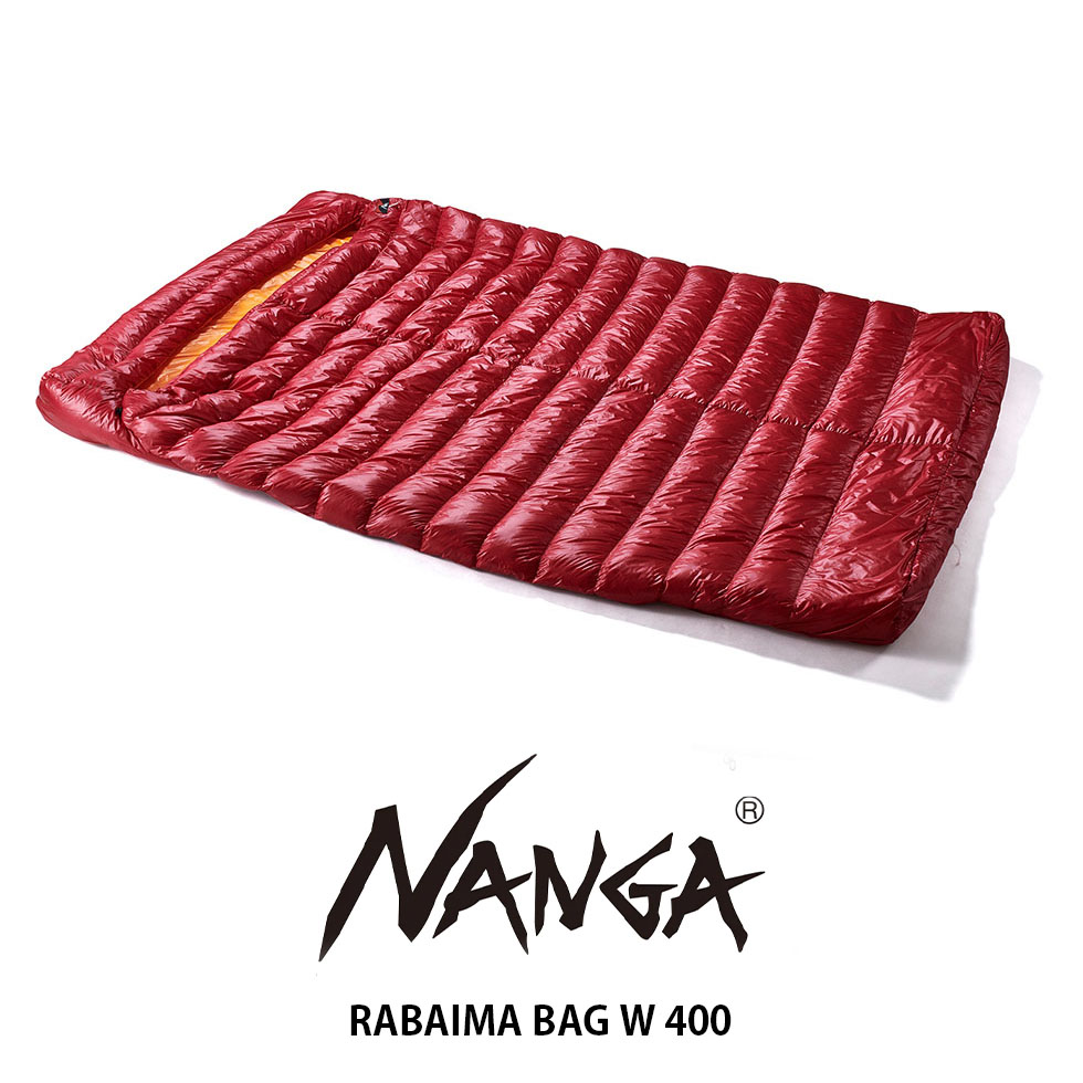NANGA ナンガ ラバイマ バッグW400（レッド） RABAIMA アウトドア 封筒