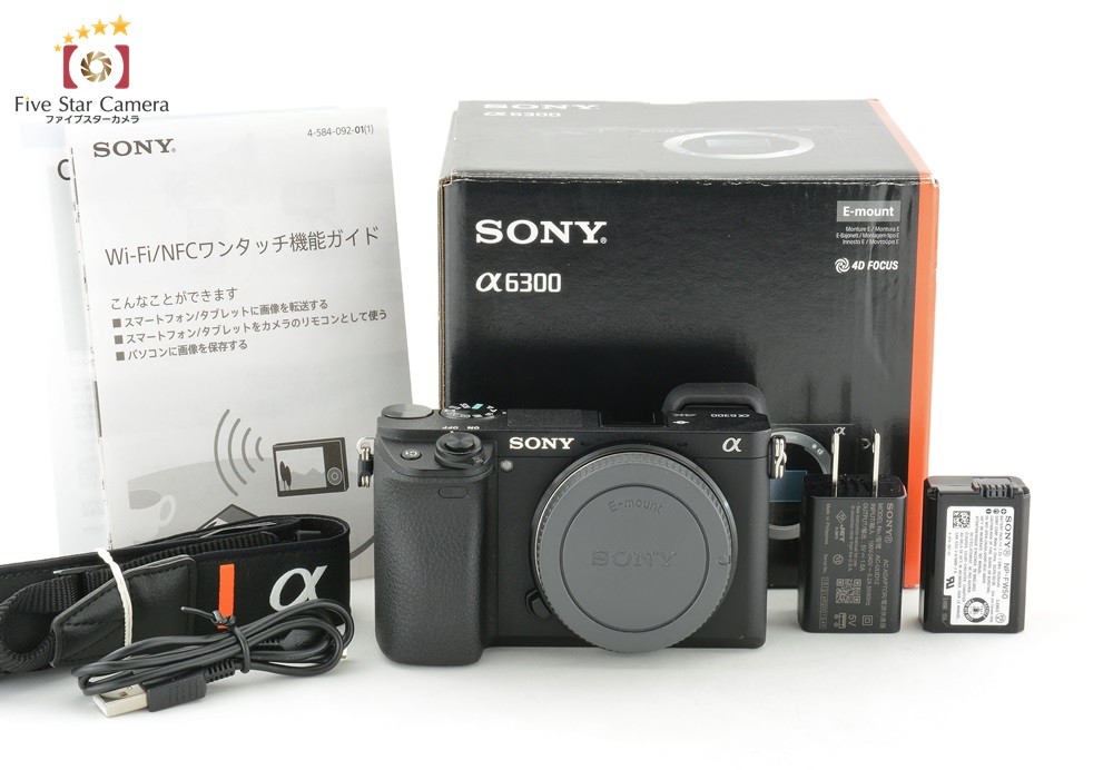 ソニー アルファ α6300 ボディ ILCE-6300 ミラーレス一眼カメラ - 最