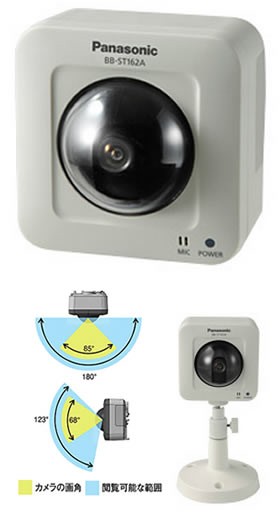 パナソニック HDネットワークカメラ BB-ST162A 防犯カメラ - 最安値