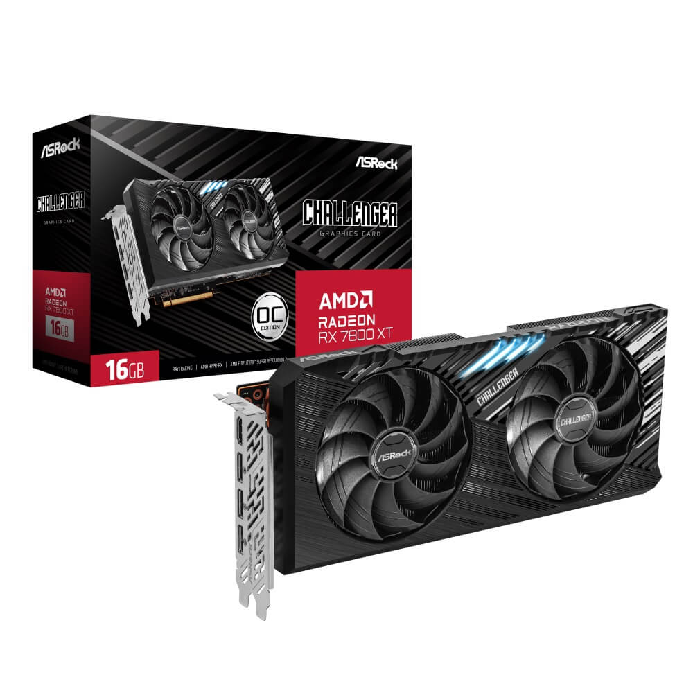 ASRock RX7800XT CL 16GO ［Radeon RX 7800 XT Challenger 16GB OC