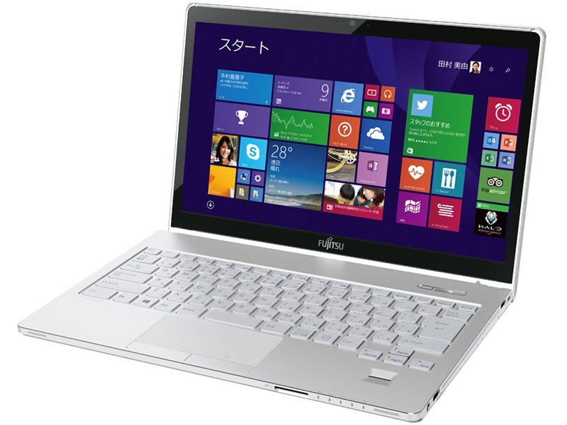 富士通 LIFEBOOK SH75/M アーバンホワイト ［FMVS75MWP］ 2014年春