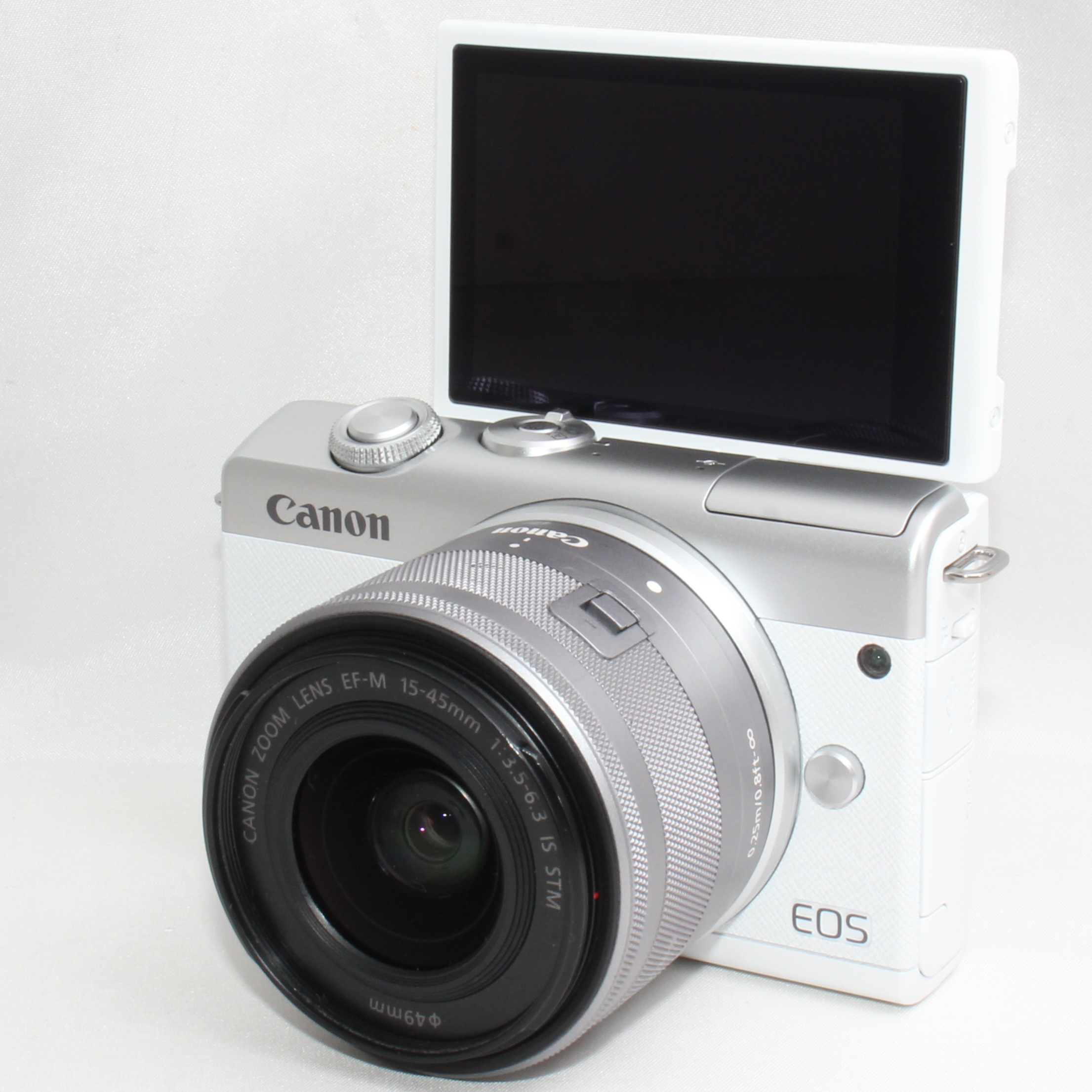 キヤノン EOS M200 EF-M15-45 IS STM レンズキット （ホワイト） EOS
