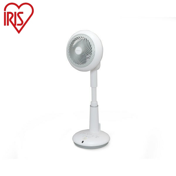 IRIS OHYAMA サーキュレーター扇風機 15cm STF-DC152T-W ホワイト