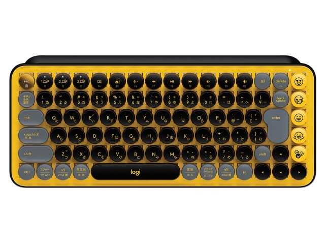logicool ロジクール POP Keys ワイヤレスメカニカルキーボード K730GY