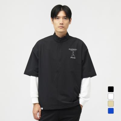 ウインドブレーカー半袖（ゴルフ メンズウエア）｜ゴルフ | スポーツ