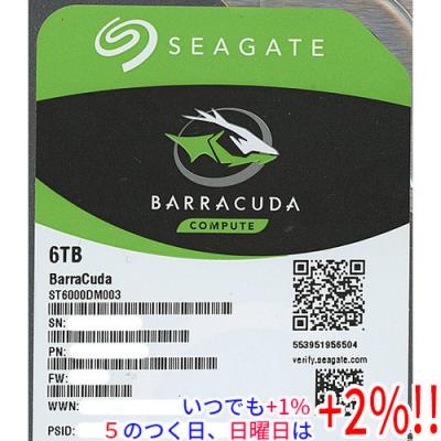 seagate st6000dm003のおすすめ人気商品一覧 通販 - Yahoo!ショッピング