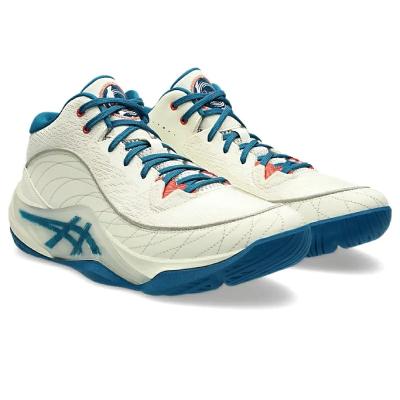 ASICS バッシュ、バスケットボールシューズ（色：イエロー系