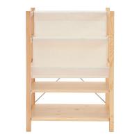 LOHACO - 無印良品 パイン材ユニットシェルフ用・帆布マガジンラック