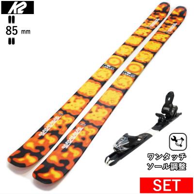 k2ツインチップスキー板（スポーツ用品）のおすすめ人気商品一覧 通販