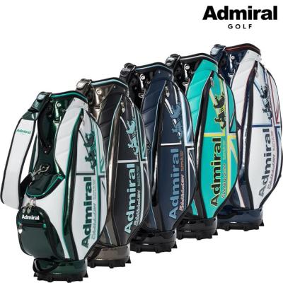 Admiral キャディバッグ（色：レッド系）｜ゴルフ用バッグ｜ゴルフ