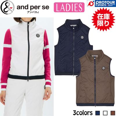 and per se ゴルフ レディースベスト｜レディースウエア｜ゴルフ