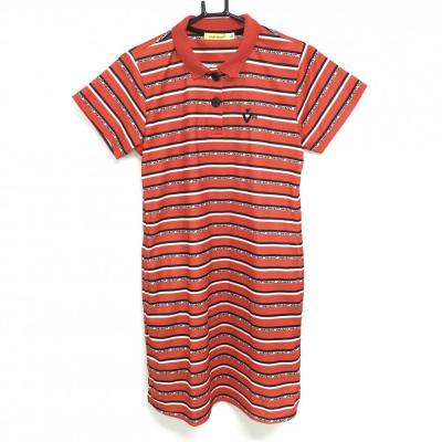 VIVA HEART ゴルフ ワンピース（色：レッド系）｜レディースウエア