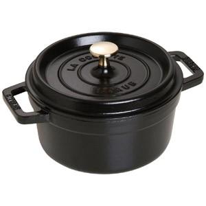 ストウブ staub ピコ ココット ラウンド 16cm 黒 40509-480 日本正規品