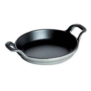 ストウブ staub ラウンド スタッカブルディッシュ 16cm グレー 1301618